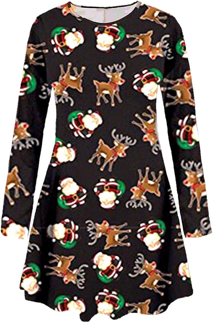 Hamishkane Ladies Womens Xmas Reindeer Flake Novelty Christmas Swing