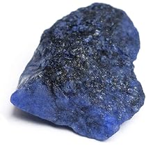 Amazon.com: GEMHUB 189 Carat Raw Uncut Sapphire Healing Crystal ...