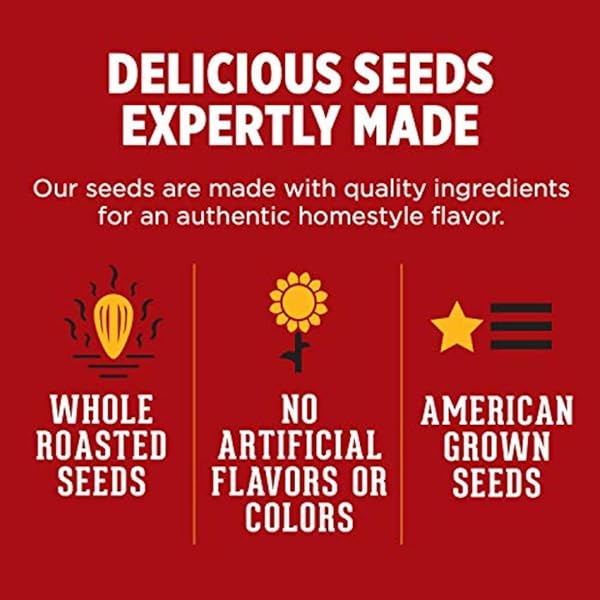 DAVID ROASTED AND SALTED JUMBO SUNFLOWER SEEDS, BAR-B-Q FLAVOR, 5.25OZ.