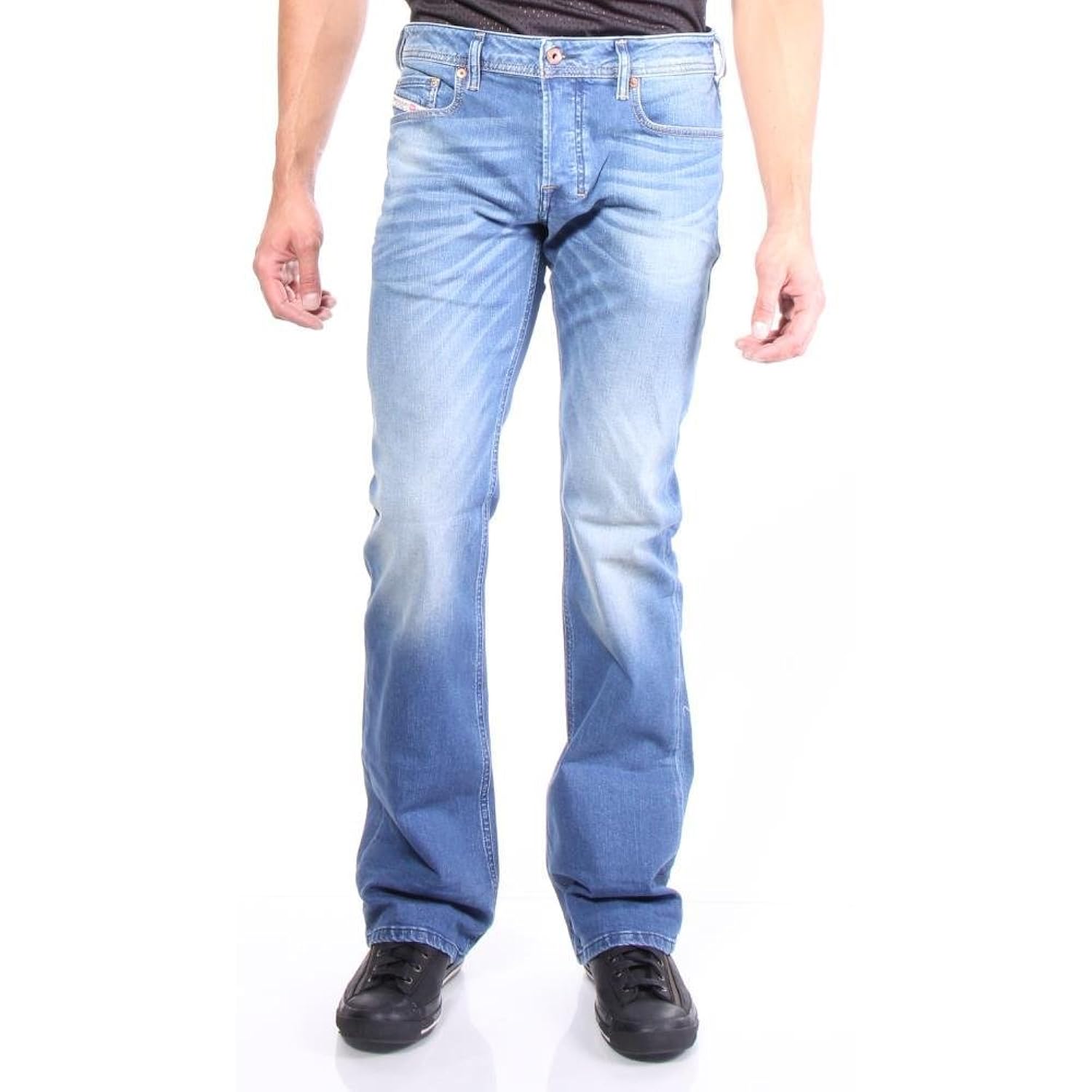 Diesel Thommer Man Slim Jeans | Diesel slim fit jeans with elastic waist programs