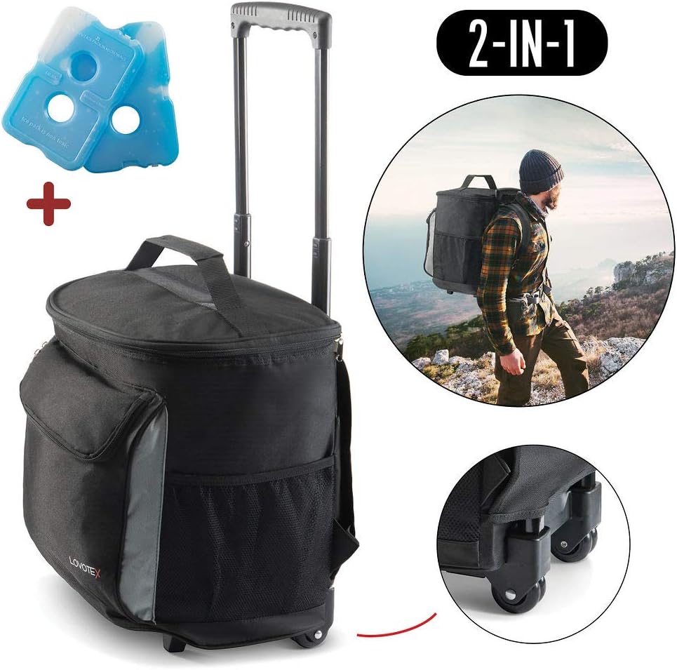 cooler backpack with wheels