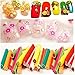 FantasyDay 50PC 3D Fimo Canes Sticks Mixed Fruit Fimo Cane Nail Art Decoration Nailart Manicure Fimo Slices Nails Stickers Rods Gel Tips #7