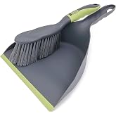 WDDBHSKN Dust pan Broom Dustpan Brush - Dust Pans with Brush, Dustpan and Brush Set, Handheld Broom and Dustpan Set are Used to Clean Kitchens, Floors, Tables, and Animal Cages.