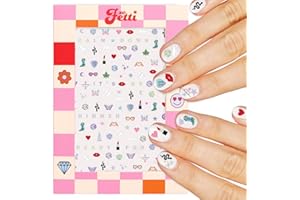 xo, Fetti Party Era Nail Stickers | 4 Sheets 544 Stickers | Concert Party Accessory, Bachelorette Decorations, Birthday Manicure, Bridesmaid Adhesive Press Ons