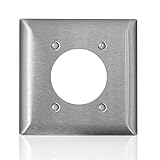 Leviton SL703 Wallplate, Stainless Steel