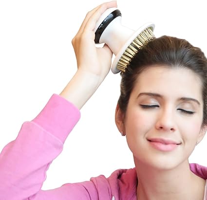 Amazon Eleven ヘッドマッサージ多機能頭マッサージ電動頭皮マッサージャー全身ツボマッサージ家庭用ミニマッサージ器 ヘッド スパ リラックスグッズ 振動マッサージ器 頭蓋骨マッサージ 体の不調が消える 頭皮の血行促進 Eleven ハンディマッサージャー 通販