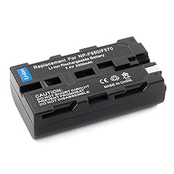 Battery for Sony NP-F550 NP-F330 NP-F970 DCR-SC100
