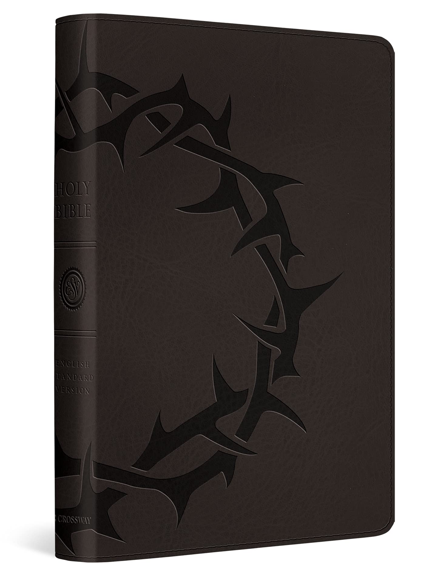 ESV Compact Bible (TruTone, Charcoal, Crown Design) ESV Compact Bible (TruTone, Charcoal, Crown Design) ESV Compact Bible (TruTone, Charcoal, Crown Design) Imitation Leather