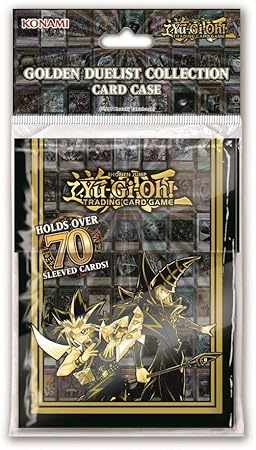 Yu-Gi-Oh! KONGDCC - Caja para Tarjetas de duelista Dorado: Amazon.es: Juguetes y juegos