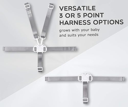 Minnebaby High Chair Straps, Replacement Point Harness Straps