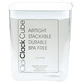 ClickClack Cube Storage Container, 3-1/2-Quart