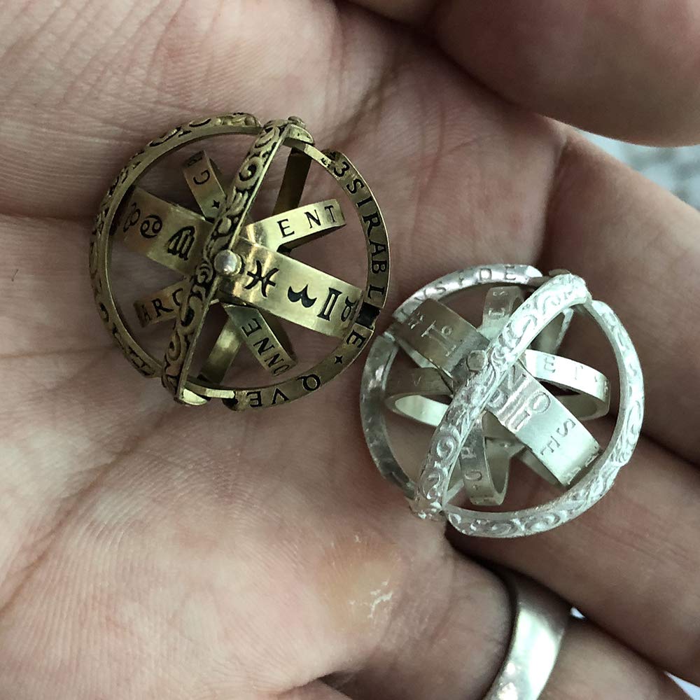 Anillo Que Se Despliega En Esfera Astronomica