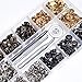 TIENCIY 140 Sets Snap Fasteners Kit for Leather/Clothing, 12.5mm Metal Clothing Snaps Kit for Leather, Jacket, Jeans Wear, Bracelet, Bagsâ€¦