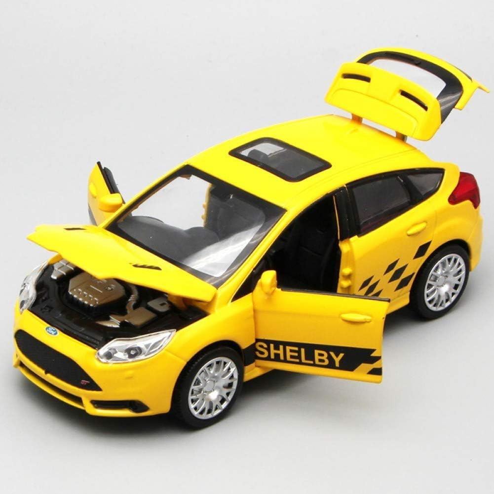 children's toy car red and yellow