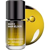 BASED Hair Elixir - Weightless Shine Serum with Heat Protection, Controls Frizz & Flyaways, Nourishes with Meadowfoam & Mongo