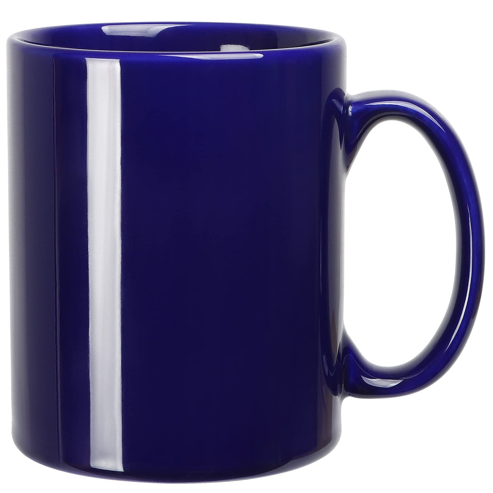 SHOWFULL Large Coffee Mug, 22 OZ Coffee Mugs, 650ml Smooth Ceramic Tea Cups, Big Capacity and Handle, for Office, Home, Blue