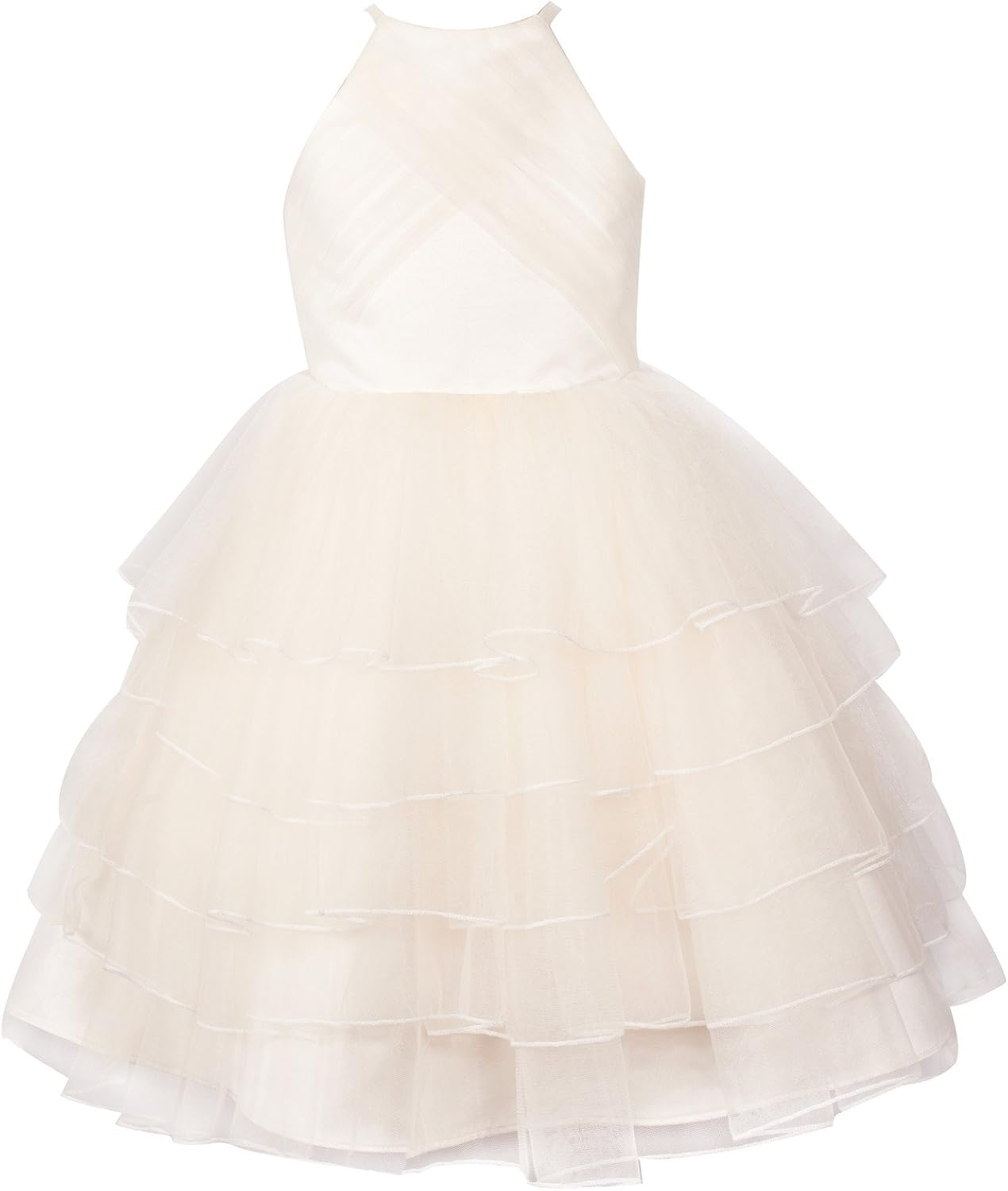cream holiday dress