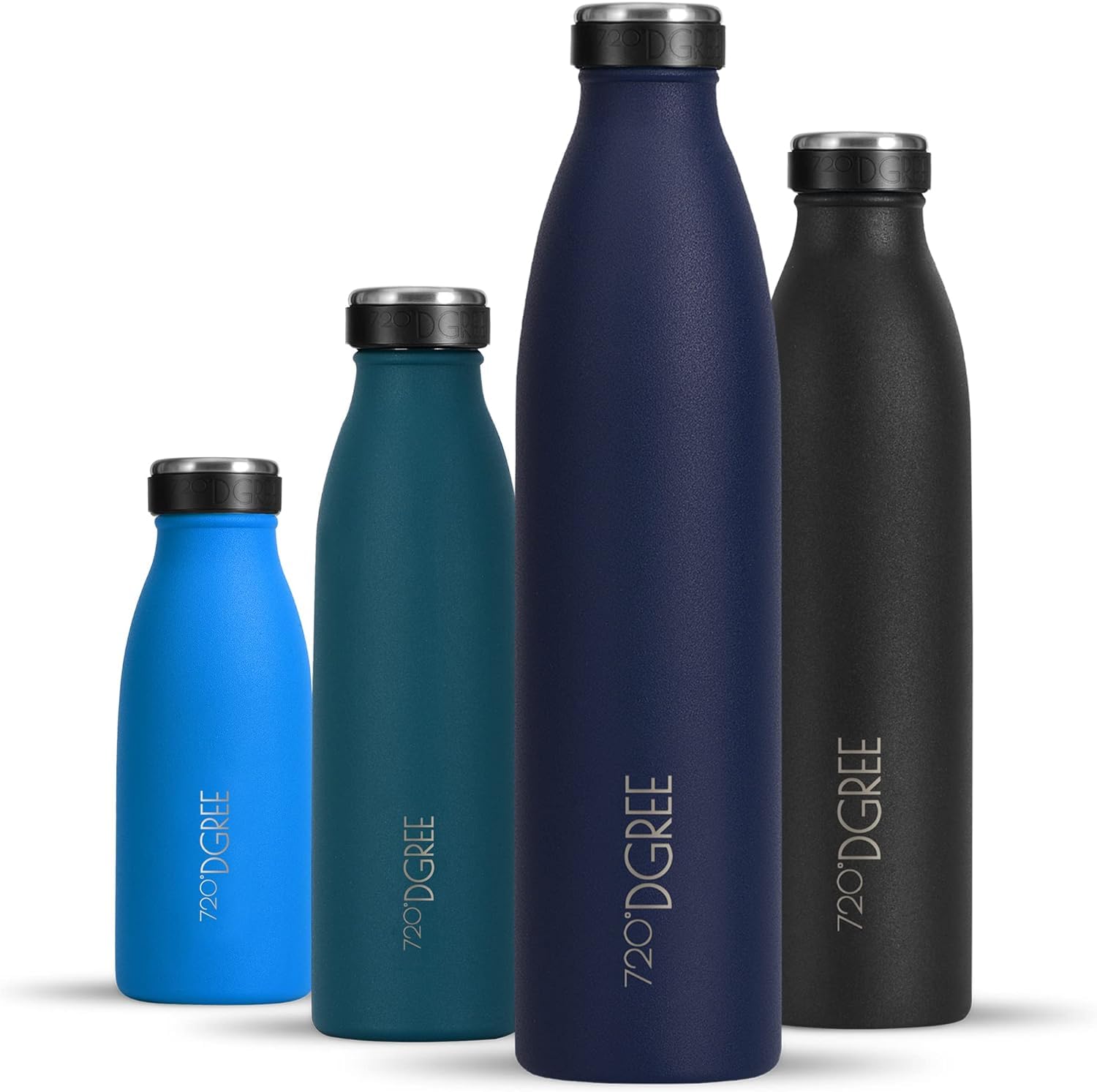 720°DGREE Vaccum Insulated Water Bottle “milkyBottle“ - 750 ml - Insulated, Leakproof, BPA-Free, Thermo Flask - for Sports, Gym, Fitness, School, Kids, Travel, Outdoor, Hot, Cold & Carbonated Drinks — image 1