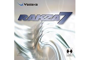 Yasaka Rakza 7 Table Tennis Rubber (Made in Germany), Red, Max