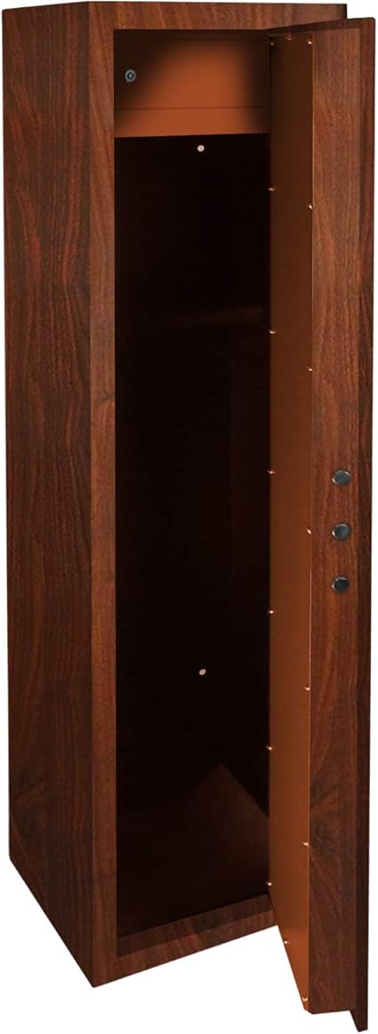 Modele Deluxe 6 Armoire A Fusil Pistolet 3 Finition Effet Bois Avec Carabine Pour Munitions De Fusil De Chasse Amazon Fr Sports Et Loisirs