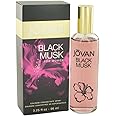 JOVAN BLACK MUSK by Jovan COLOGNE CONCENTRATE SPRAY 3.25 OZ for WOMEN