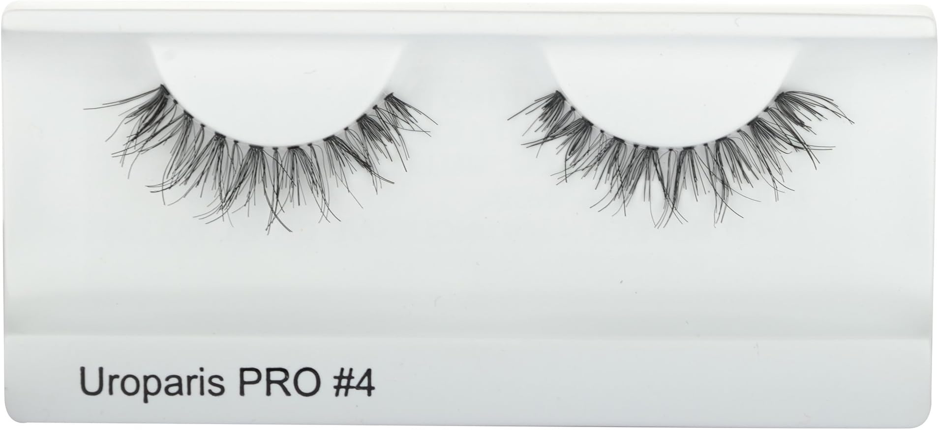 UROPARIS False Eyelashes for Women, 4, Black