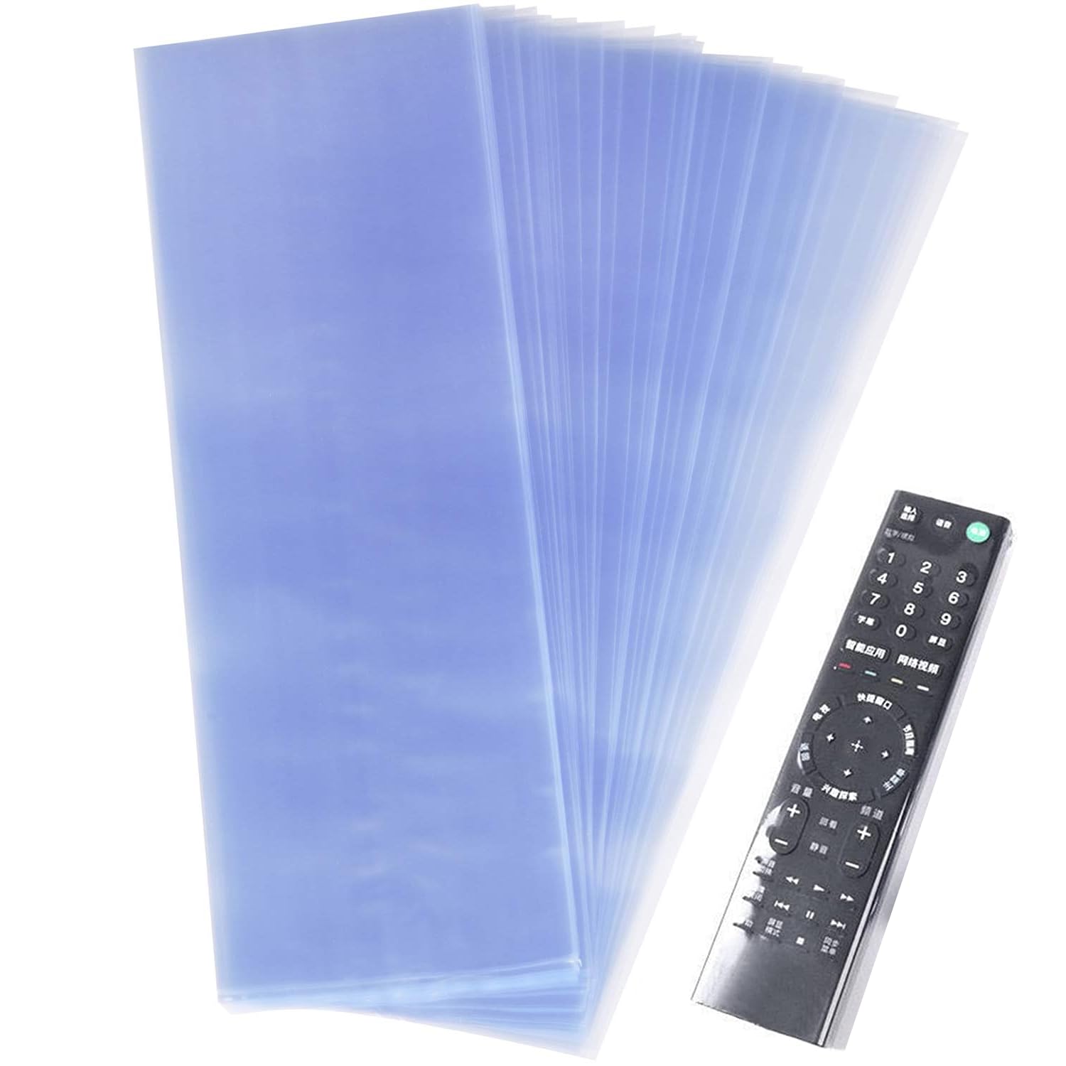 ehomiiii Universal Remote Control Protective Cases (Pack of 50) - Protection Against Dirt, Dust and Damage - Fits Most Remote Controls - Ideal for Home Use and Hotels