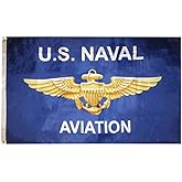 Trade Winds 3x5 USN United States Navy U.S. Naval Aviation 3'x5' Premium Poly Flag (TOPW) Fade Resistant Premium