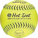 Worth Hot Dot NSA Softball (12-Inch), Pack of 12