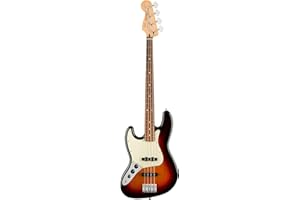 Fender Player Jazz Bass, 3-Color Sunburst, Left-Handed, Pau Ferro Fingerboard