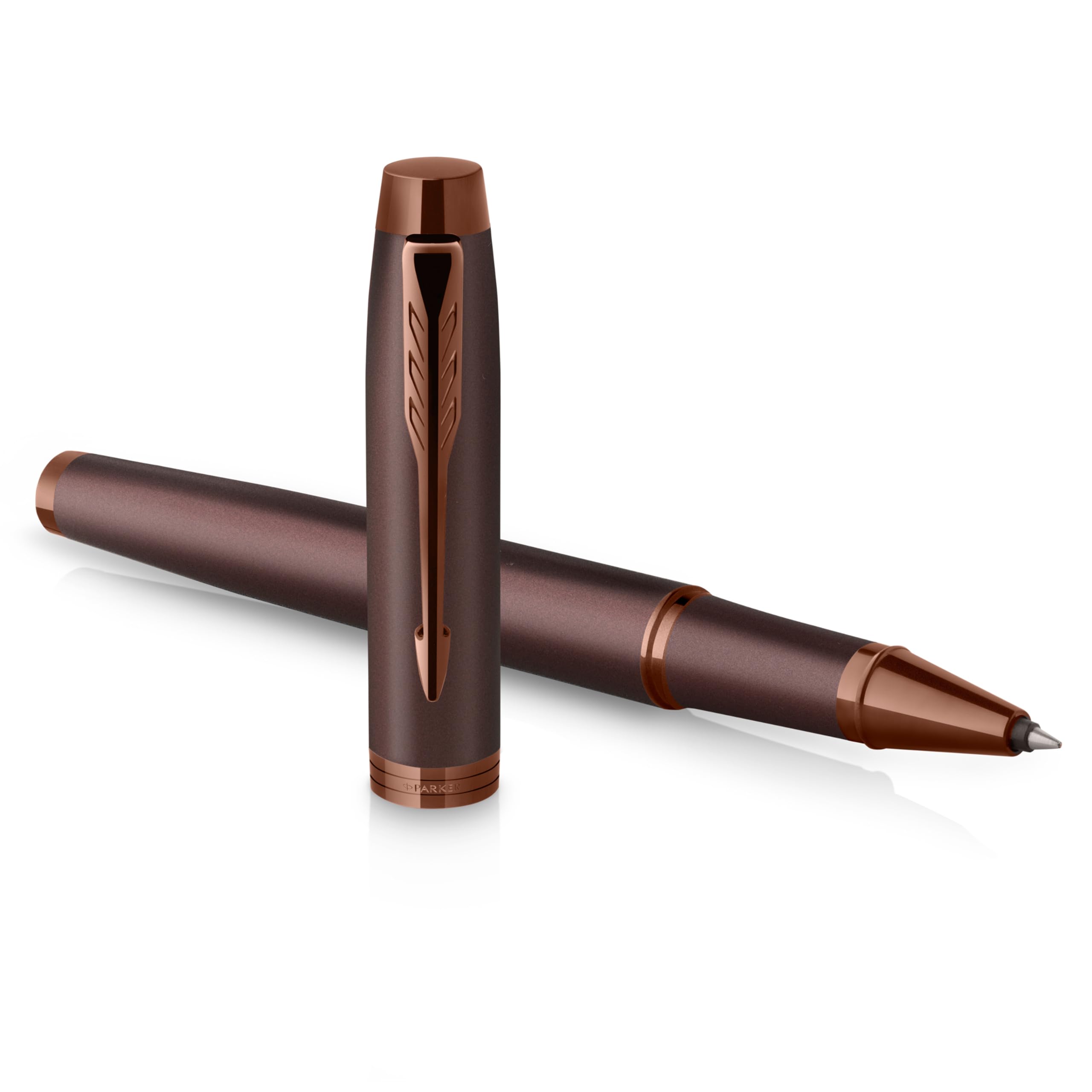 Parker IM Monochrome Rollerball Pen | Burgundy Finish and Trims | Fine Point | Black Ink | Gift Box — image 1