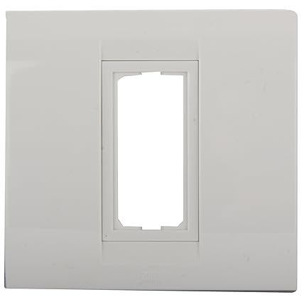 Anchor Roma 1 Module Tresa Plate, White