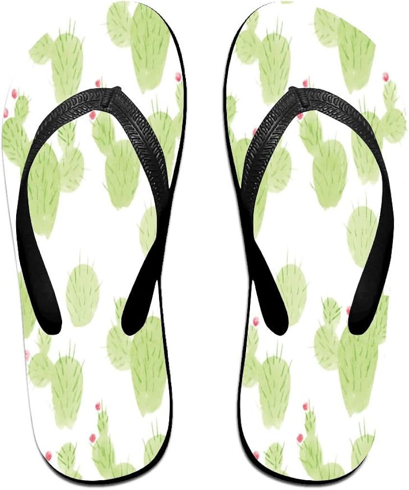 cactus flip flops
