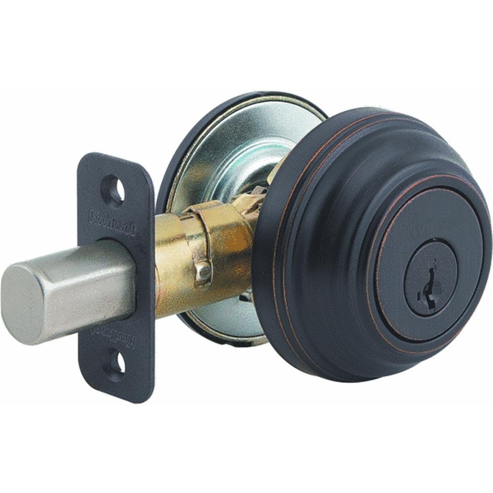 Kwikset Venetian Bronze SmartKeySingle Cylinder Deadbolt 99800-089