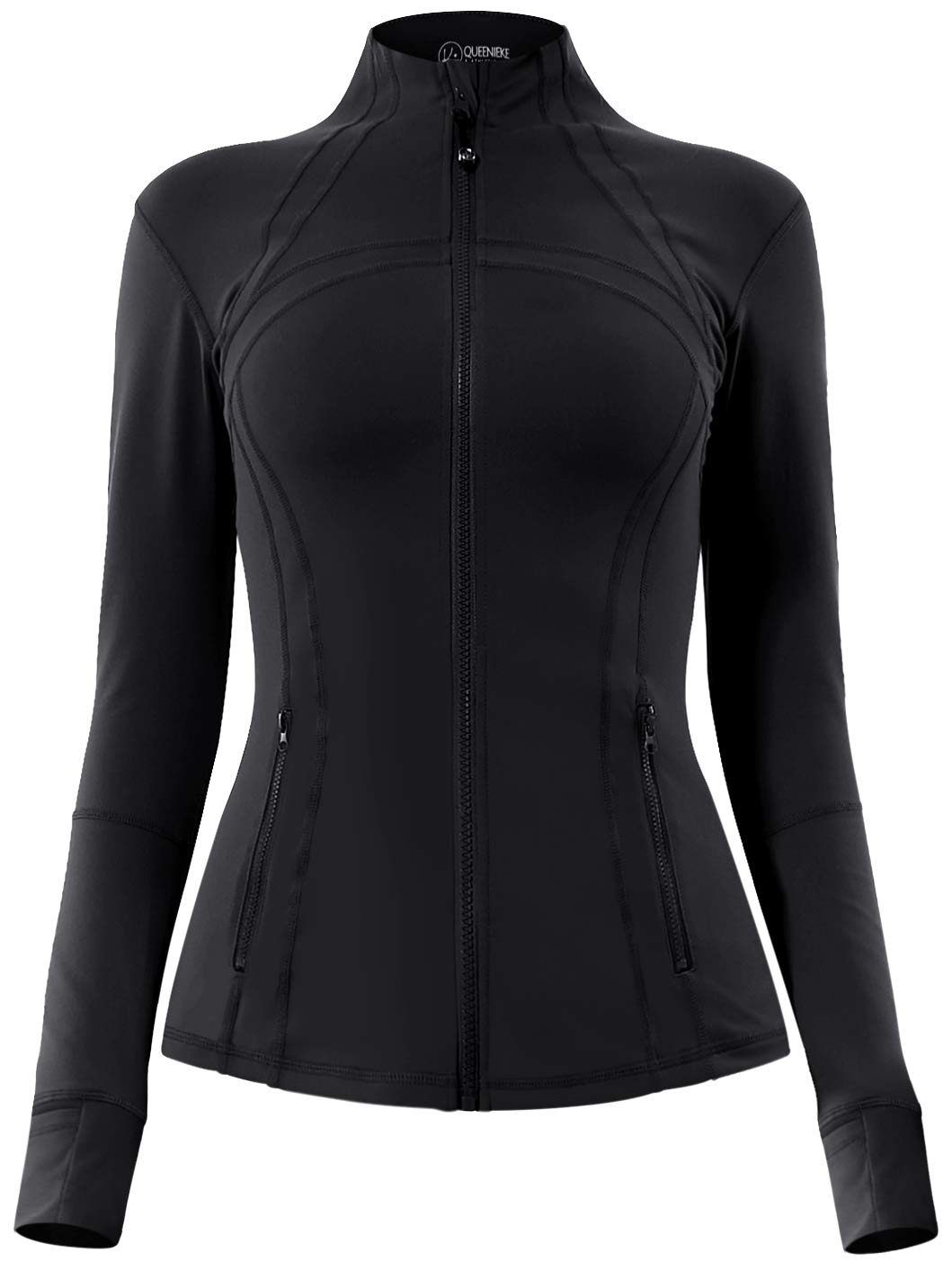 slim fit running jacket