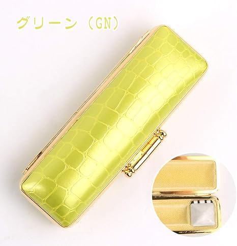 Amazon おしゃれ 印鑑ケース 朱肉付き はんこケース 水晶印鑑ケース