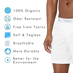 Organic Signatures Men's Boxers 100% Organic