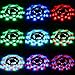 Sunsbell RGB Led Light Strips Battery Powered LED Rope Lights Waterproof Flexible SMD 3528 LED Strip Lights (200cm/6.56ft, RGB)…
