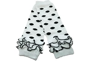 Bowbear Baby Polka Dot and Solid Color Leg Warmers