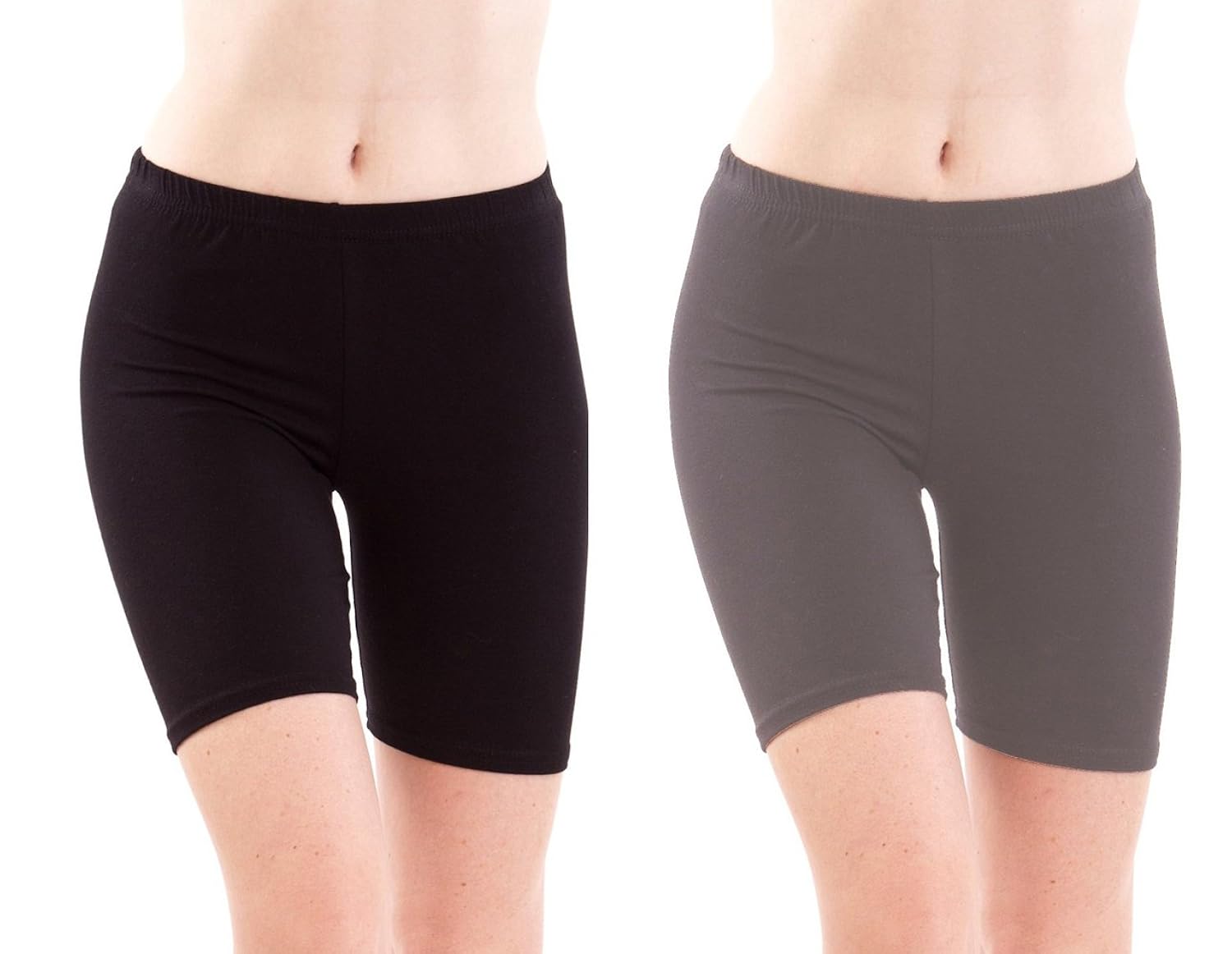 fashion line black and grey sports shorts, gym shorts,yoga shorts/tights(pack of 2)