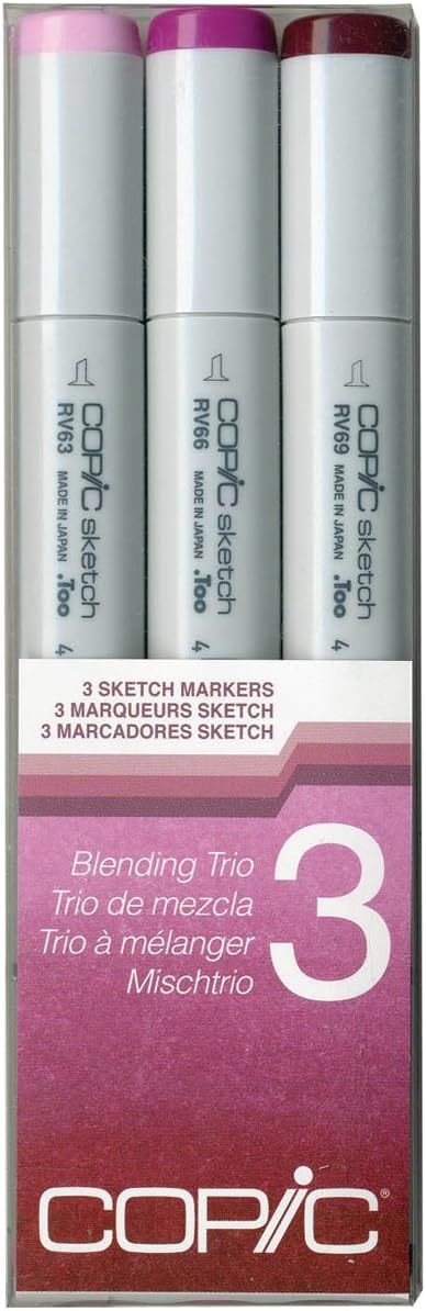 Copic Sketch Blending Trio Markers 3pkg Set 3