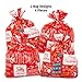 Large Christmas Gift Bags – Set of 4 Xmas Present 36”x44” Jumbo Extra Large Gift Bags Wrapping - Plastic Giant Gift Bags for Huge Gifts - Heavy Duty Big Gift Sack Set with Tags & String Ties