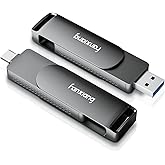 fanxiang 512GB Fast External SSD Flash Drive Up to 2000MB/s USB3.2 Gen2, 2-in-1 Dual USB A +Type-C Drive, USB Memory Stick Solid State Thumb Drive for iPhone 15/16/Android/Windows/MacPC/Laptops