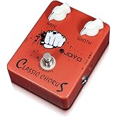 JOYO Classic Chorus Guitar Pedal, Crisp &amp; Transparent Analog Chorus with 12-String Simulation for Electric Guitar, True Bypass (JF-05)
