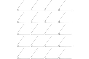 The Lord of the Tools 20Pcs 304 Stainless Steel Torsion Spring 60 ° V-Spring Torsion 3 Rounds 0.7x4.5x35mm for Automotive Ele