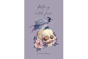 Resting Witch Face Bullet Journal: Undated, pre-designed