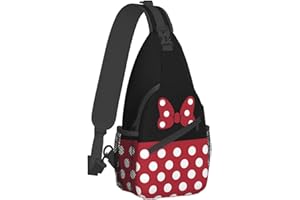 JINUN KINUNKN Cartoon Sling Bag Cute Casual Crossbody Backpack Anime Chest Shoulder Bag for Travel Hiking Gym Shopping Gift Outdoor