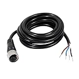 uxcell M12 Female Straight 4 Pin Connector Aviation