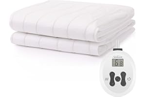 Sunbeam Restful Heated Mattress Pad - Twin, White