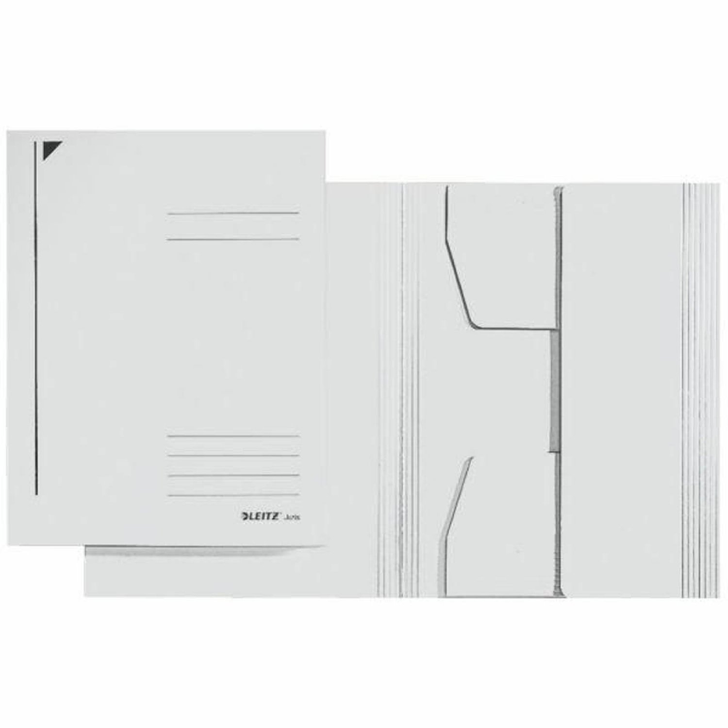 Esselte Leitz Three-Flap Folder A4 Premium Card, White